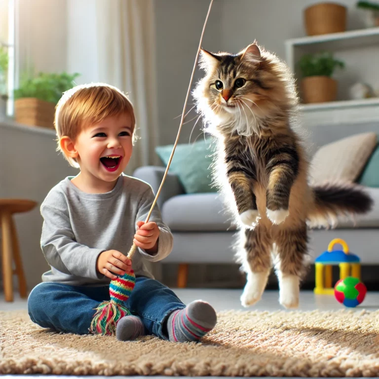 Les chats et les enfants : une relation de complice et d’apprentissage